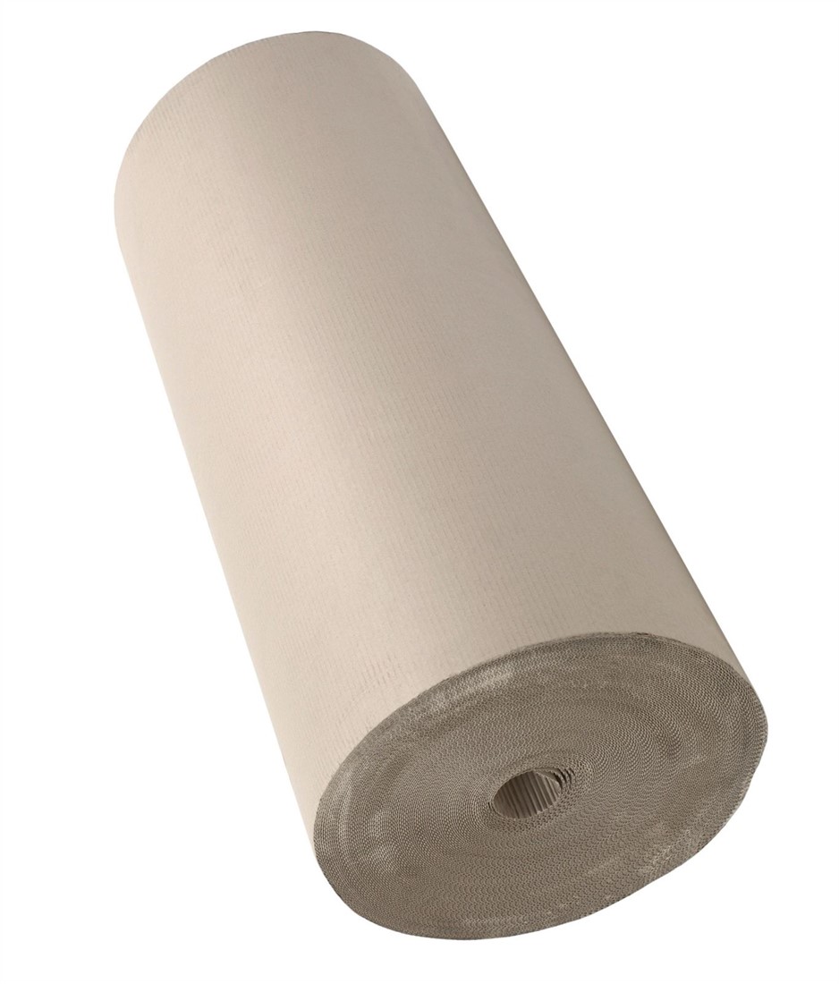 verpacking Rolgolfkarton vulmateriaal [50 cm x 70 m, 2 rollen] golfkarton op rol C-golf verpakkingsmateriaal